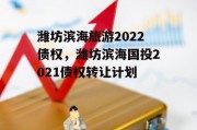 潍坊滨海旅游2022债权，潍坊滨海国投2021债权转让计划