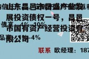 山东昌邑市昌盛产业发展投资债权一号，昌邑市国有资产经营投资有限公司