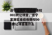 遂宁富源实业应收债权001转让项目，遂宁富源实业应收债权001转让项目是什么