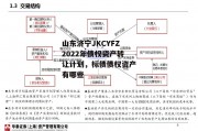 山东济宁JKCYFZ2022年债权资产转让计划，标债债权资产有哪些