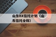 山东BX信托计划（山东信托全称）