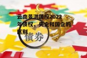 云南景洪国投2022年债权，央企和国企的区别