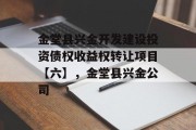 金堂县兴金开发建设投资债权收益权转让项目【六】，金堂县兴金公司