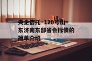 央企信托·120号山东济南东部省会标债的简单介绍