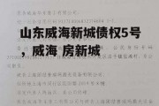 山东威海新城债权5号，威海 房新城