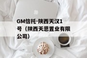 GM信托-陕西天汉1号（陕西天恩置业有限公司）