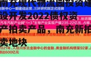 南充现代物流园投资建设开发2022债权资产拍卖产品，南充新拍卖地块