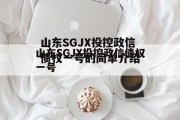 山东SGJX投控政信债权一号的简单介绍