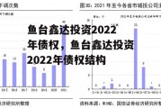 鱼台鑫达投资2022年债权，鱼台鑫达投资2022年债权结构