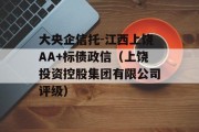 大央企信托-江西上饶AA+标债政信（上饶投资控股集团有限公司评级）