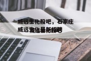 威远生化股吧，石家庄威远生化最新招聘