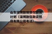 山东淄博融锋债权融资计划（淄博融信融资担保有限公司电话）