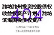 潍坊潍州投资控股债权收益权资产计划，潍坊滨海国投债权资产