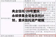 央企信托-20号重庆永续债集合资金信托计划，重庆信托资产规模