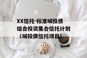 XX信托-标准城投债组合投资集合信托计划（城投债信托项目）