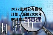 2022淄博公有债权计划，淄博2020年财政支出