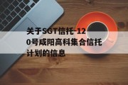 关于SGT信托-120号咸阳高科集合信托计划的信息