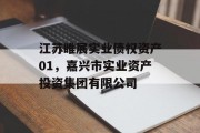 江苏睢展实业债权资产01，嘉兴市实业资产投资集团有限公司