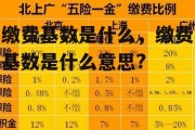 缴费基数是什么，缴费基数是什么意思?