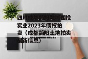 四川成都简阳融城国投实业2023年债权拍卖（成都简阳土地拍卖最新信息）