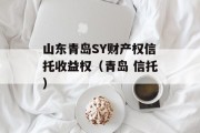 山东青岛SY财产权信托收益权（青岛 信托）