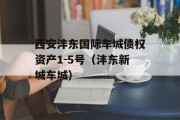 西安沣东国际车城债权资产1-5号（沣东新城车城）