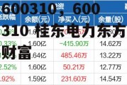 600310，600310 桂东电力东方财富