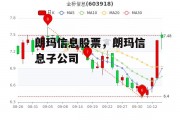 朗玛信息股票，朗玛信息子公司