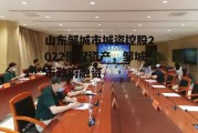 山东邹城市城资控股2022债权资产，邹城市政府融资