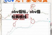 obv指标，obv指标两根线