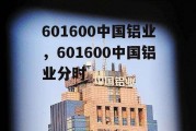 601600中国铝业，601600中国铝业分时