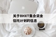 关于BHXT集合资金信托计划的信息