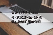 央企‮托信‬-111号·武汉汉N区（永续债）政信的简单介绍