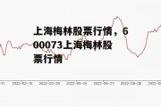 上海梅林股票行情，600073上海梅林股票行情