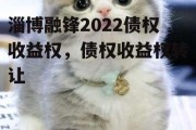 淄博融锋2022债权收益权，债权收益权转让