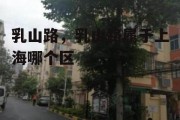 乳山路，乳山路属于上海哪个区