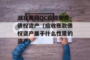 湖北黄冈QC应收账款债权资产（应收账款债权资产属于什么性质的资产）