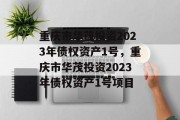 重庆市华茂投资2023年债权资产1号，重庆市华茂投资2023年债权资产1号项目