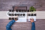 河北·石家庄赵县ZR城投债权计划（赵县城南规划）