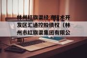 林州红旗渠经济技术开发区汇通控股债权（林州市红旗渠集团有限公司）