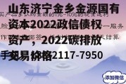 山东济宁金乡金源国有资本2022政信债权资产，2022碳排放交易价格