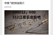 600212，600212江泉实业股吧