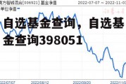 自选基金查询，自选基金查询398051