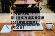 重庆万盛实业发展2023年债权资产1-2号（重庆万盛实业发展2023年债权资产12号公告）