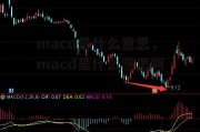 macd是什么意思，macd是什么意思啊