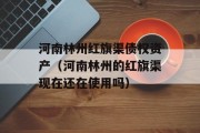 河南林州红旗渠债权资产（河南林州的红旗渠现在还在使用吗）