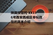 陕国投信托-XX136号西安西咸区非标政信的简单介绍