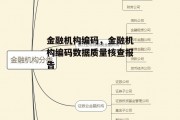 金融机构编码，金融机构编码数据质量核查报告