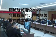 聊城旭润建设2022年债权资产，聊城旭美医院在哪里