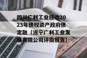 四川广利工业应收2023年债权资产政府债定融（遂宁广利工业发展有限公司评级报告）